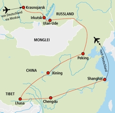 Transsib und Tibet-Bahn